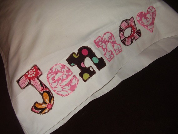 Personalized Girl Pillow Case-pillowcase, personalized, name