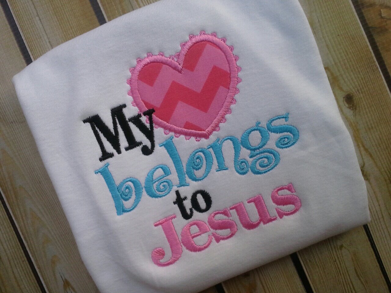 My Heart Belongs to Jesus Tee-Jesus Tee